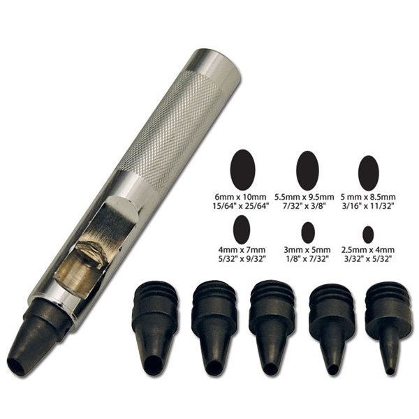 Locheisen Set Oval Oval Punch Set locheisen-set-oval-oval-punch-set